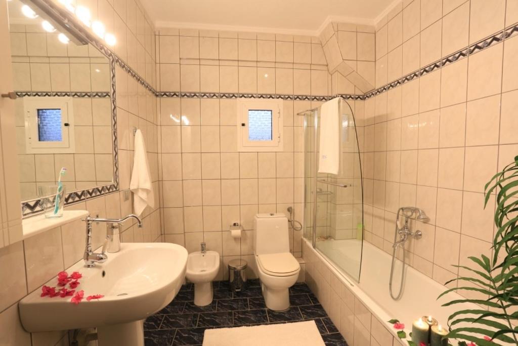 Gerakina Skala Holiday Houses Gerakini Phòng bức ảnh